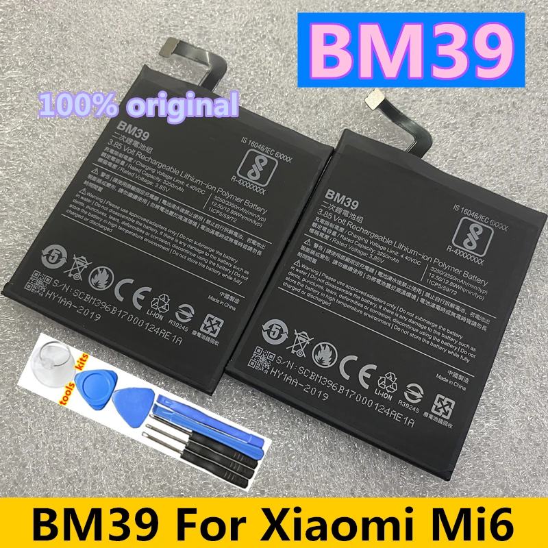 

Оригинальный BM39 3350 мАч для Xiaomi Mi 6 Mi6, запасной аккумулятор