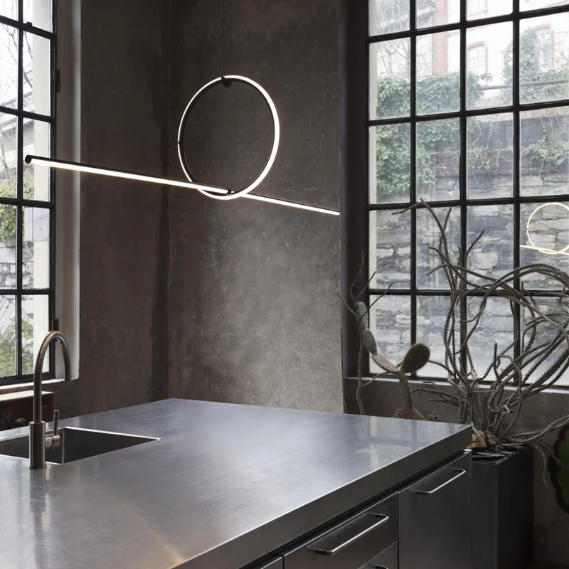 Новый современный светодиодный подвесной светильник для гостиной спальни