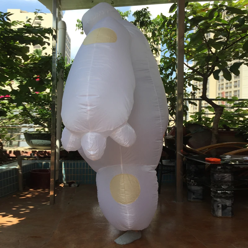 Хэллоуин надувной костюм большой герой 6 Baymax партии косплей для мужчин взрослых