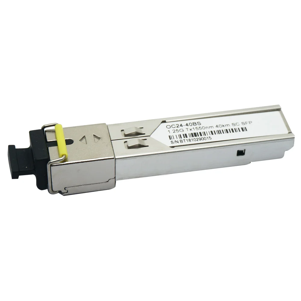 40 км 1 25G BiDi/WDM SFP модуль нм/Нм SC/LC совместимый волоконно-оптический трансивер