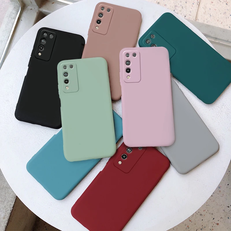 

Чехол для huawei honor 10x lite, тонкий матовый Мягкий защитный чехол из ТПУ без отпечатков пальцев, аксессуары etui