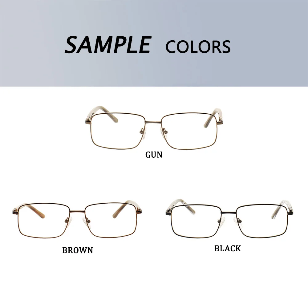 Мужские металлические оправы для очков от близорукости|Мужские очки кадры| |