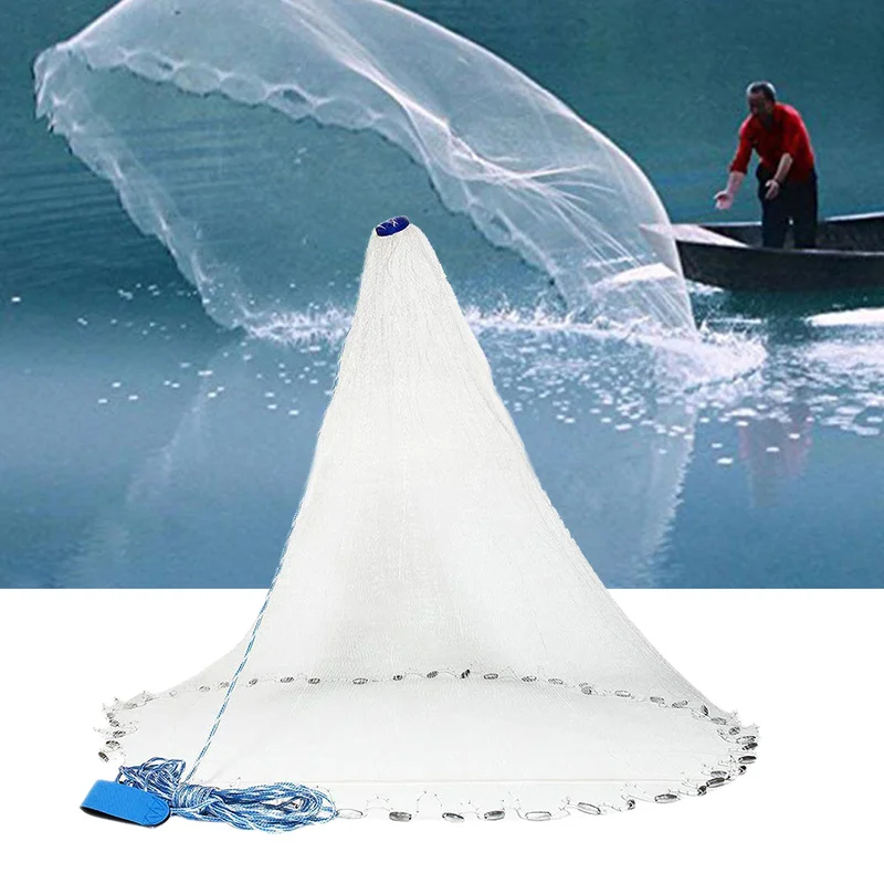 Эластичная кастинговая сеть Finefish прочная рыболовная ручной заброс
