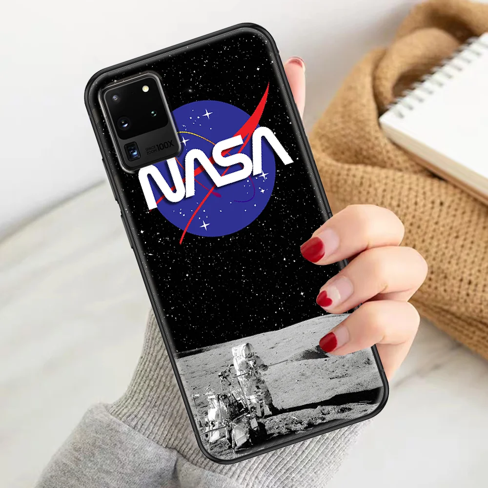 

Space NASAs Sky Phone case For Samsung Galaxy Note 4 8 9 10 20 S8 S9 S10 S10E S20 Plus UITRA Ultra black art Etui silicone back