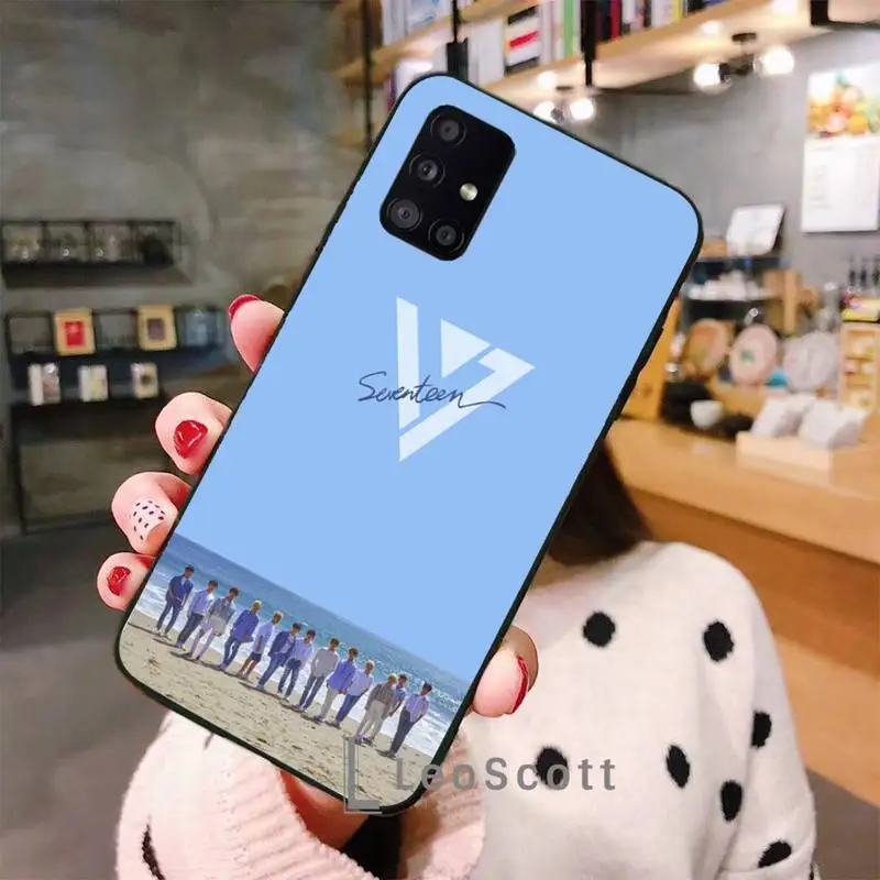 

Seventeen Bands Phone Case For Samsung A40 A50 A51 A71 A20E A20S S8 S9 S10 S20 Plus note 20 ultra 4G 5G