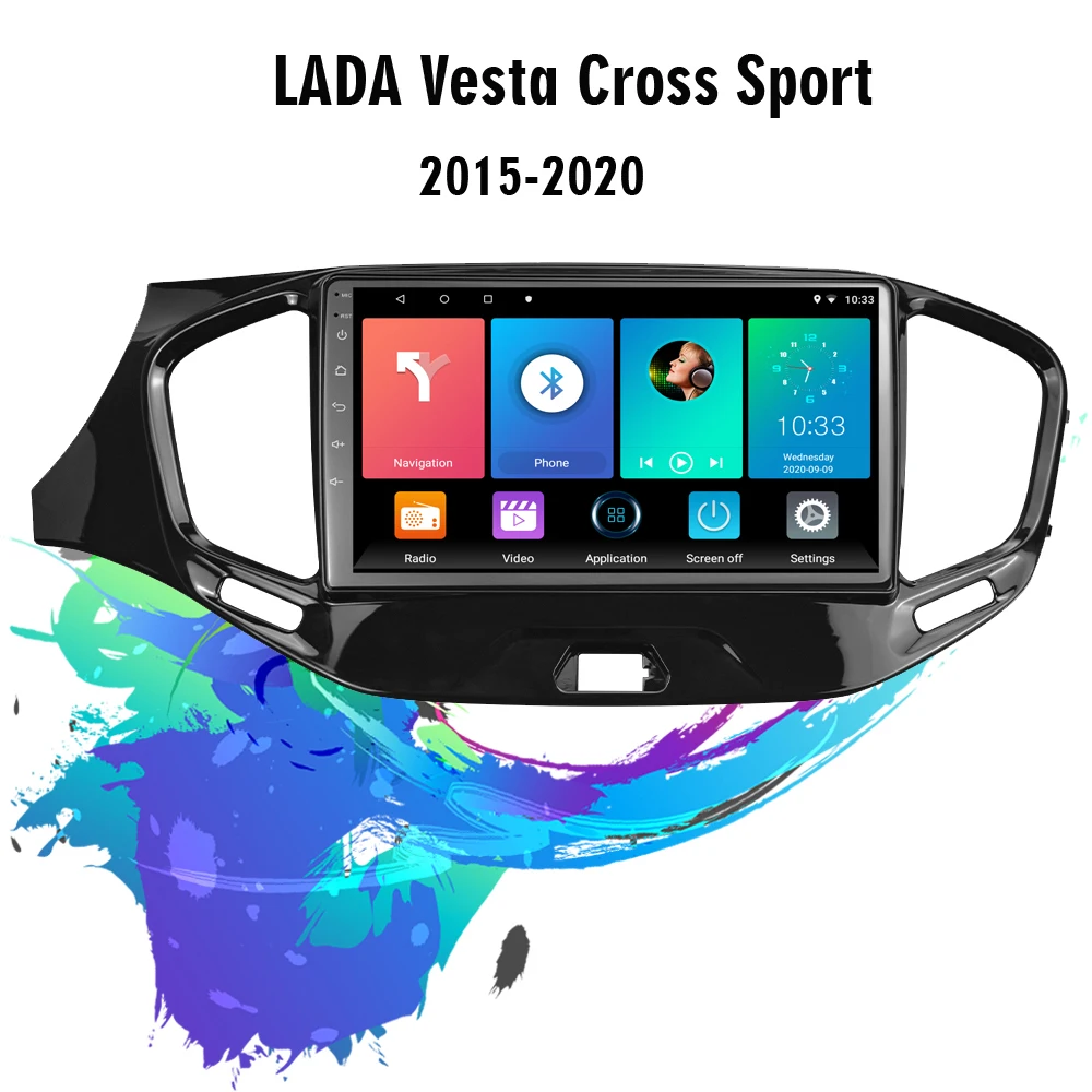 

Eastereggs 2 Din Android 8.1 9" For LADA VESTA 2015-2019 Car Multimedia Player GPS Navigation Wifi Stereo Car Radio Head Unit