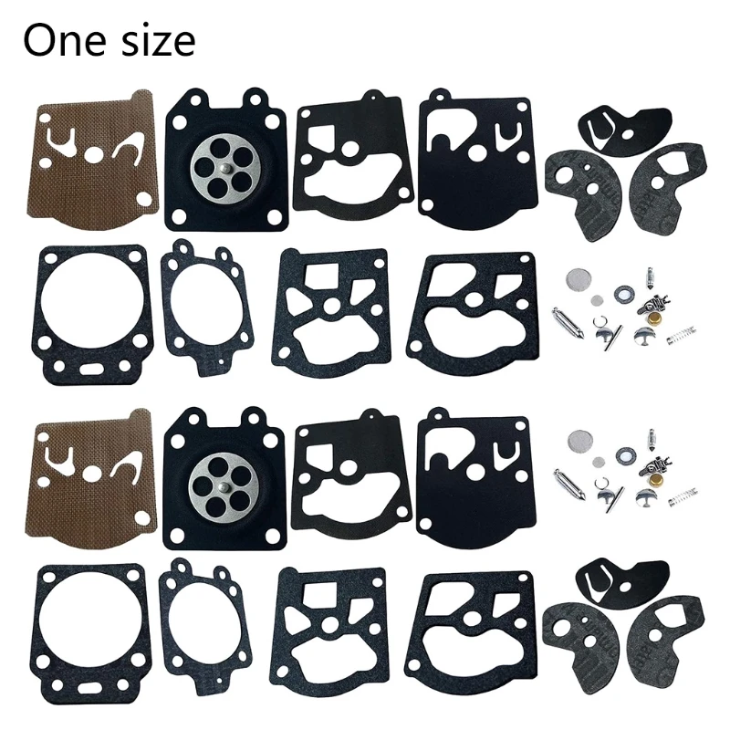 

2 Set Carburetor Carb Repair Rebuild Kit Gasket Diaphragm for WT391 WT20 WT3 WT309 WT310 WT324 WT379 Walbro K10-WAT DropShipping