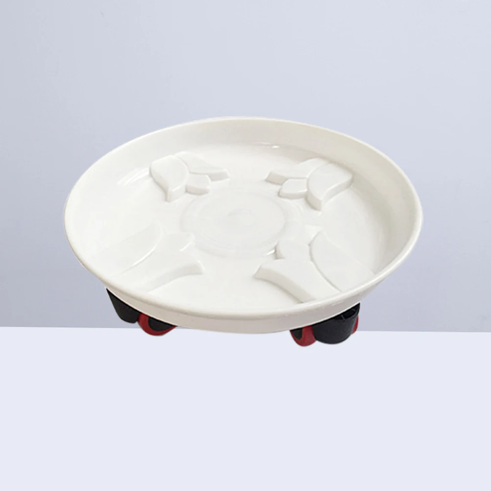 Съемный горшок для цветов из смолы поддон растений кастрюля перемещения