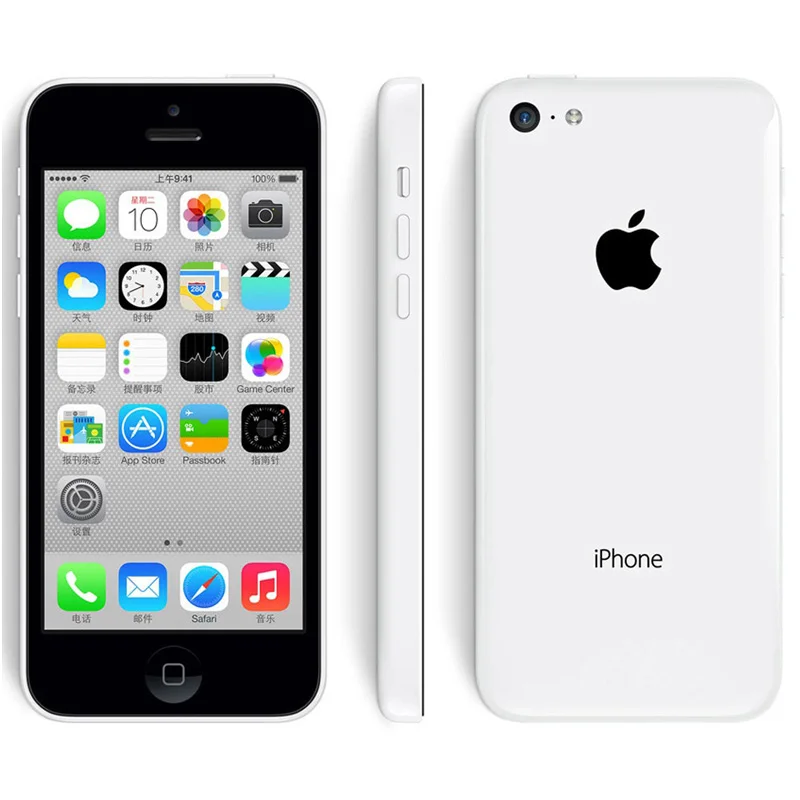 Оригинальный iPhone 5C 99% новый мобильный телефон двухъядерный 4 &quot8MP WIFI GPS 3G