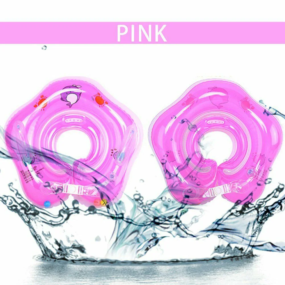 

Swimming Ring Baby Neck Float Newborn Baby Swim Neck Ring Circle Swimming Pool Bathing Wheel 0-24m Kids Swim Pool Accessories