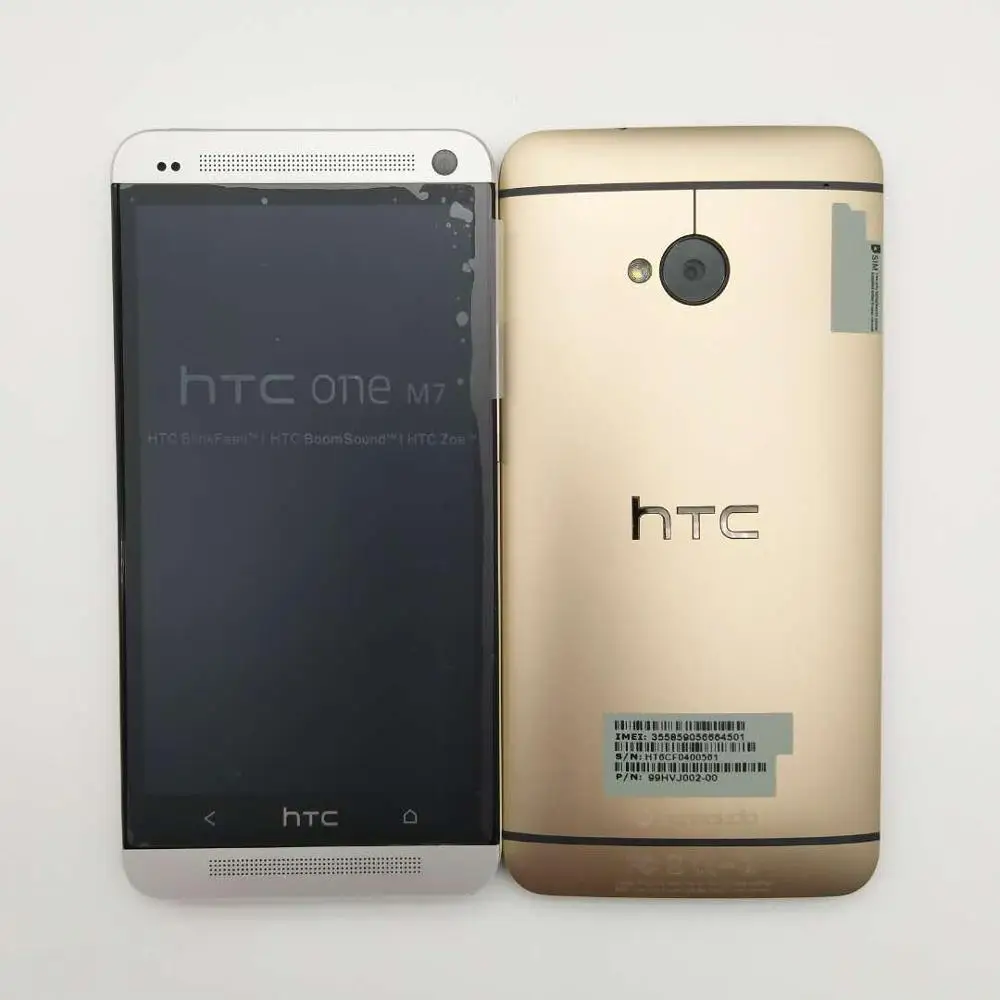 HTC One M7 Refurbished-Original   Mobile Phones 2GB RAM 32GB ROM Smartphone 4.7 inch Screen Android 5.0 Quad Core cellphone images - 6