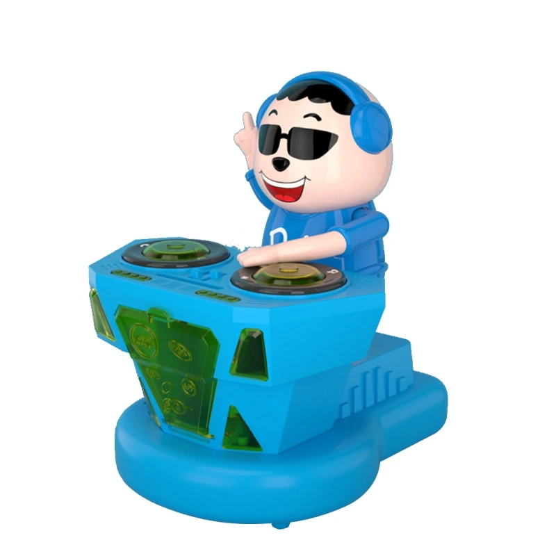 

50LE Plastic Robot Electric Toy for Kids/Adults Relieve Stress Supplies Realistic DJ Funny Toy with Funny Action