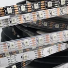 Светодиодная лента WS2815, 50 м, 10 Х5 м (обновление WS2813), 12 В постоянного тока, индивидуально Адресуемая полноцветная светодиодная лента RGB 5050, 30 светодиодовм, 60 светодиодовм