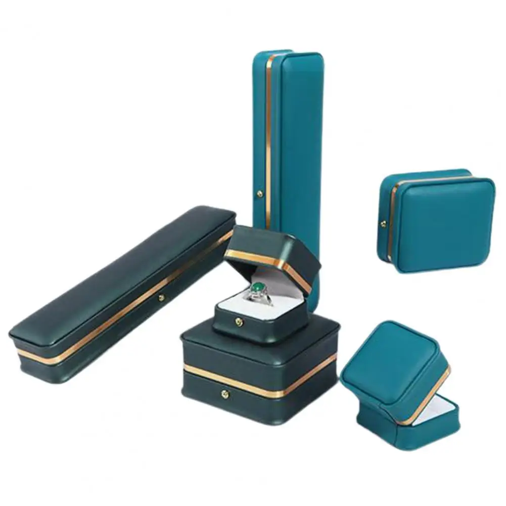 

Lightweight Fashion Luxury Jewelry Necklase Organizer Portable Jewelry Box Wear Resistant for Office