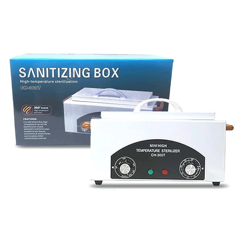 200/220 ℃ высокотемпературный стерилизатор Портативный для маникюрных