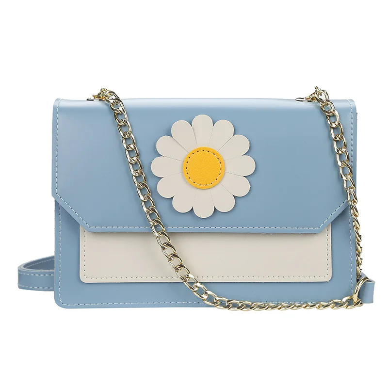 

Fashion Women Bags Brand Designer Women Messenger Bags Exquisite Sunflower Decoration Shoulder Bag Elegant Envelop Clutch Purse