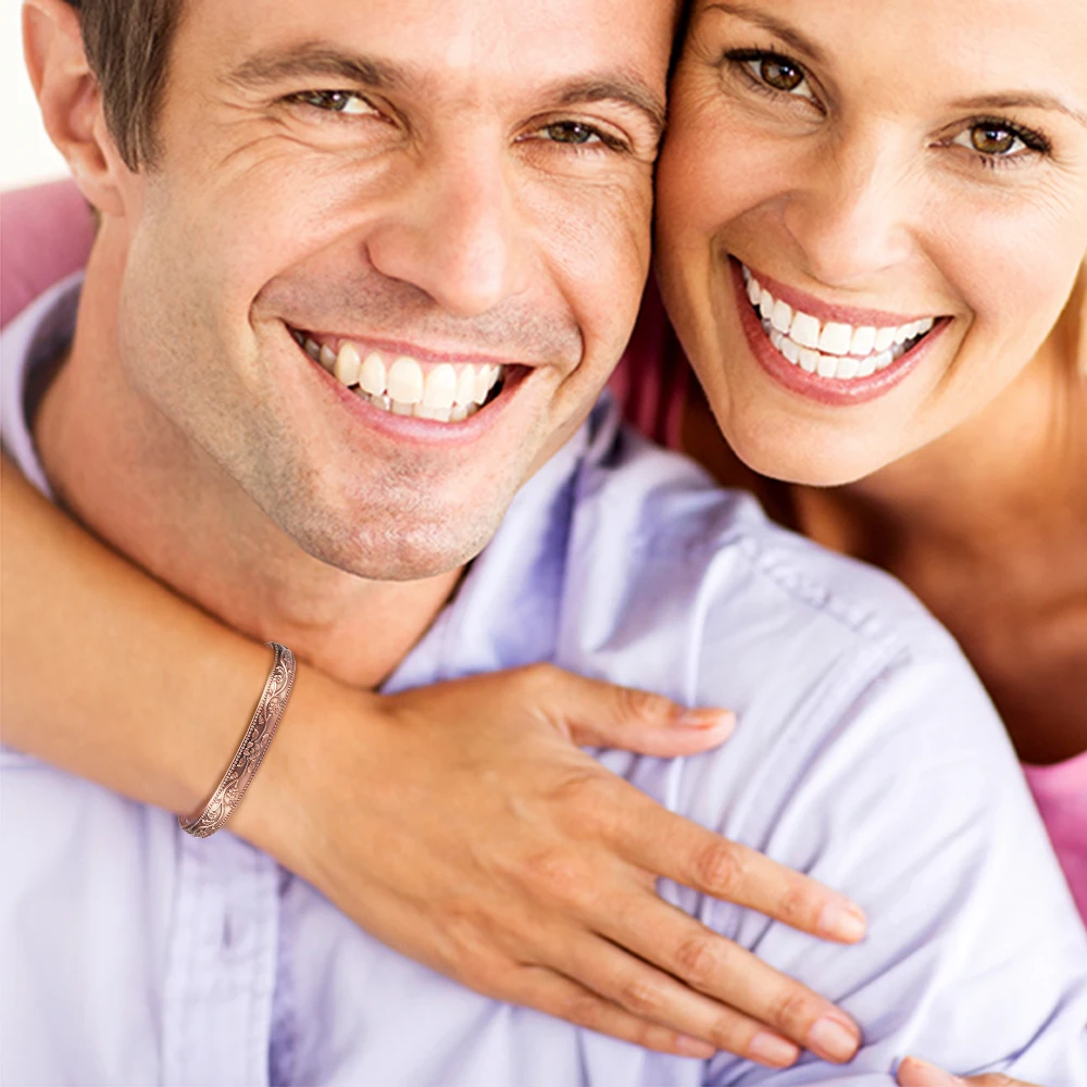 Ювелирные изделия Wollet магнитная терапия браслет из чистой меди для женщин