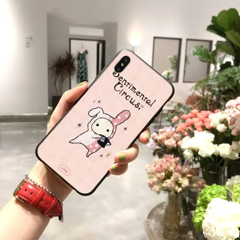 CUTEWANAN милый чехол для телефона с изображением сентиментального цирка iPhone 11 pro XS MAX