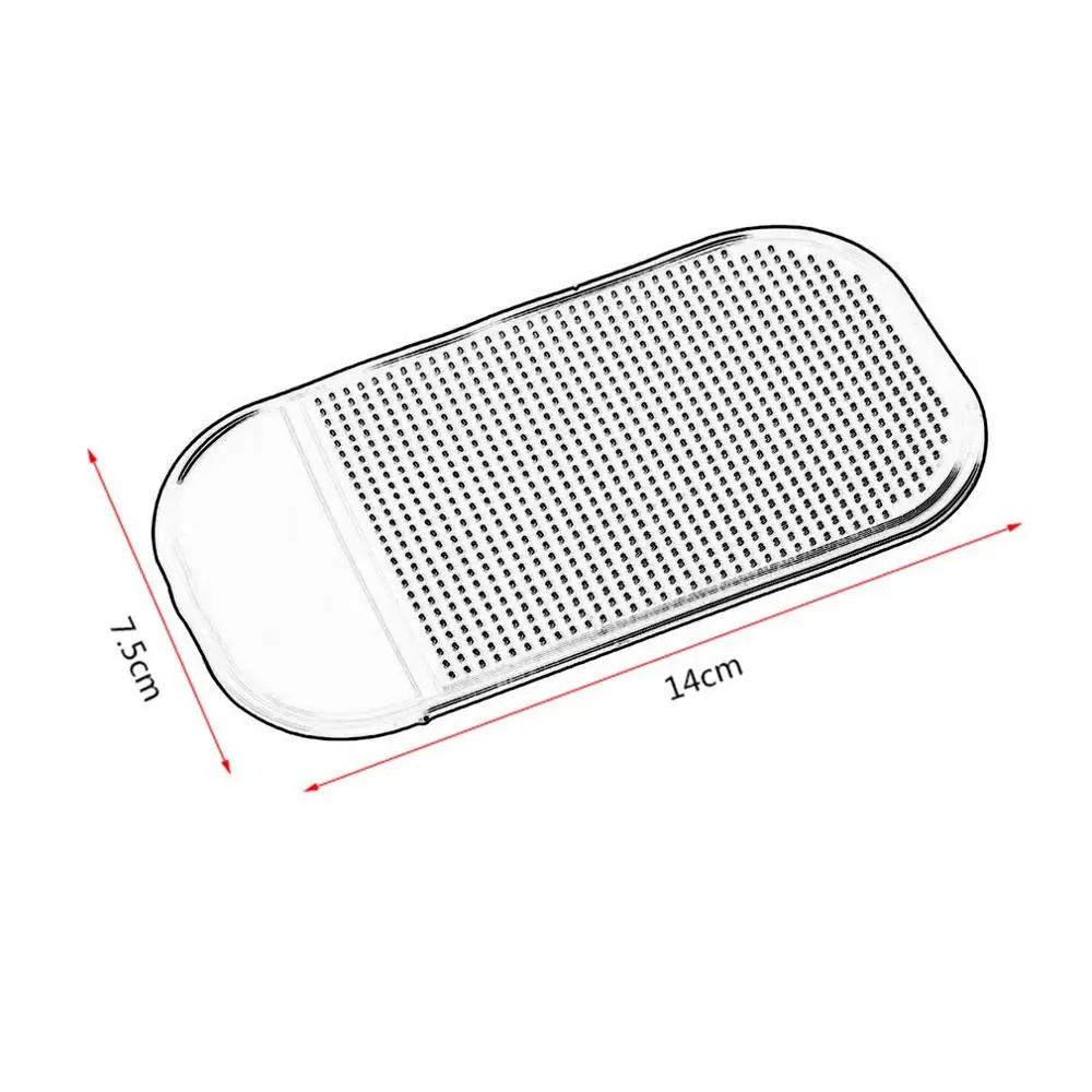 Новинка 2019 нескользящий автомобильный липкий гелевый коврик универсальный
