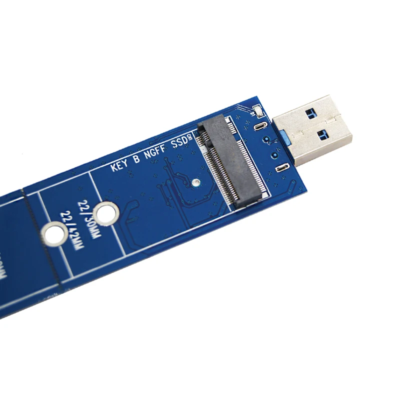 Переходник M.2 на USB, переходник B Key M.2 SATA SSD, конвертер NGFF M2 ...