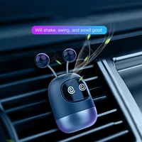 car air freshener lovely expressions easy assembled portable car outlet car robot aromatherapy perfume for decoration