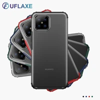 uflaxe shockproof hard case for huawei nova 8 se frosted transparent ultra thin armor cover