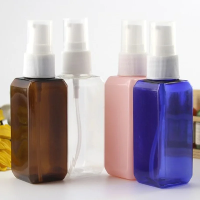 

50ml Spray Bottle Empty Fine Mist Atomizer DIY Perfume Essentiol Oil Liquid Refillable Vial Portable Makeup Cosmetic Container