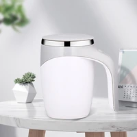 automatic stirring stainless steel lazy coffee cup magnetic rotation electric mug portable automatic constant temperature easy