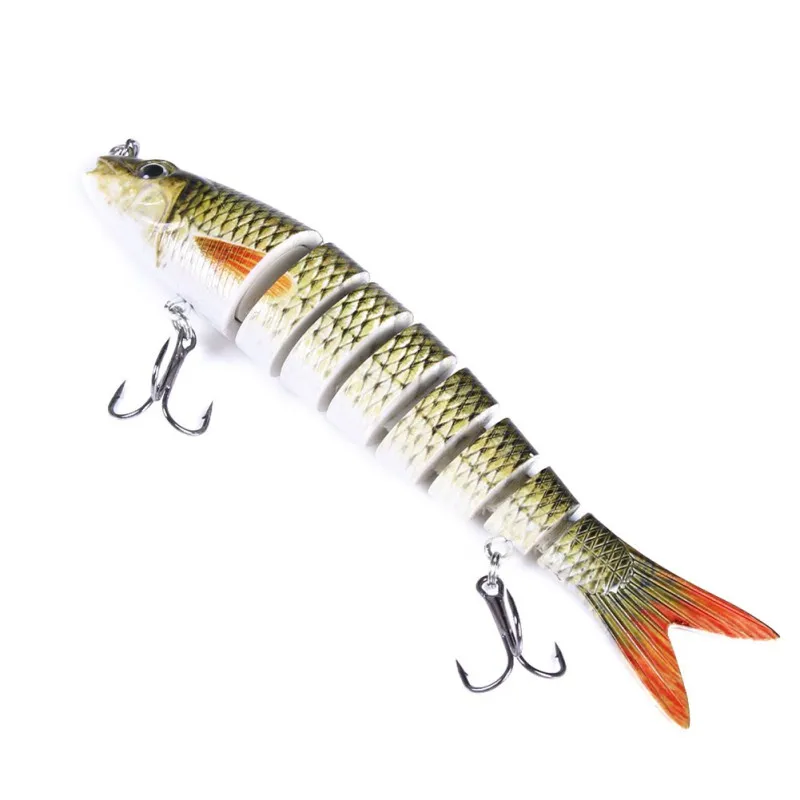 

1pc Multi-section Fish Hook Fake Lure Hard Multi-section Lure Fishing Gear Bait Modified Artificial Stosh Tackle 13.6cm-19g