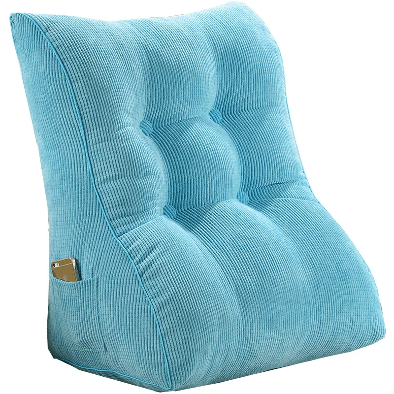 Треугольная поясная подушка для кровати мягкая сумка большая спины на День