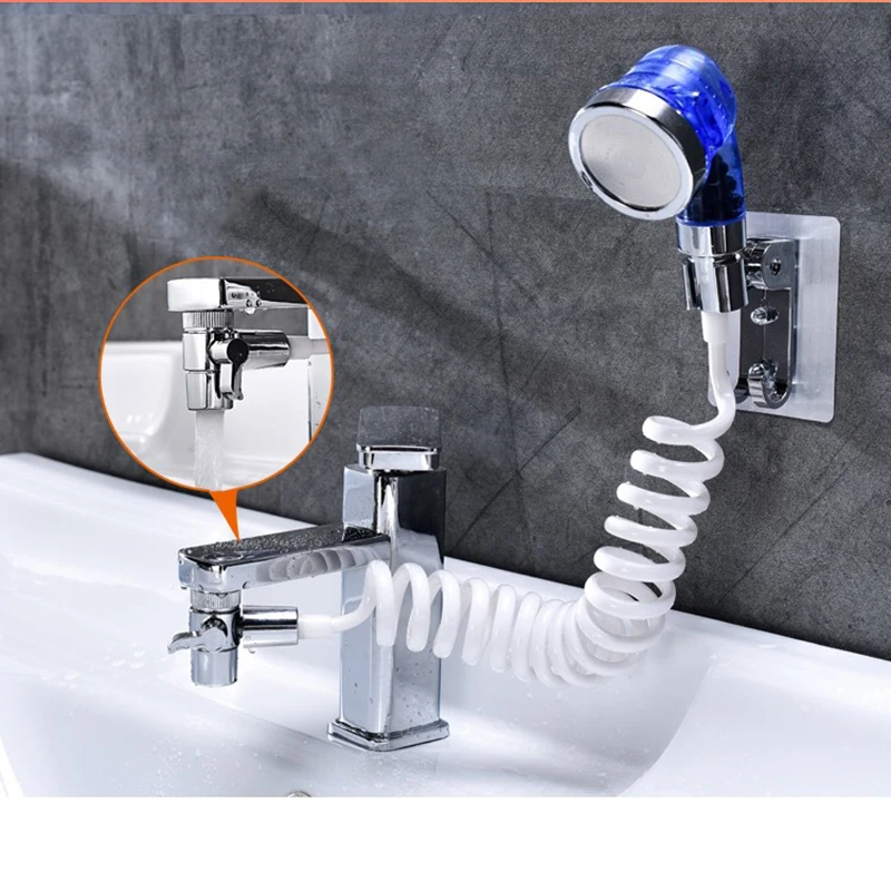 1 шт. смеситель с внешней душевой лейкой гибкая водосберегающая ручная Лейка для