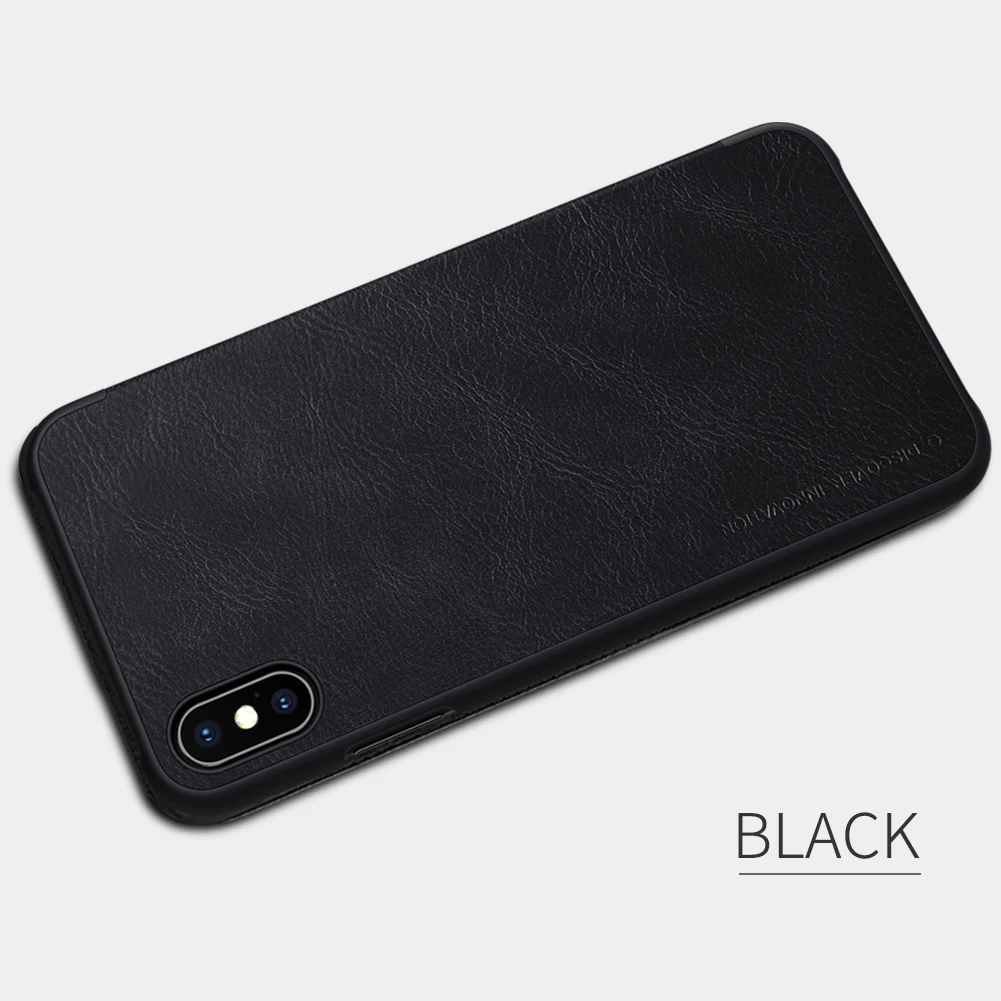 Для iPhone 8/7/X/XS/XR/XS Max чехол Nillkin Роскошный кожаный флип чехол для iPhone 8/7/6 S/6 Plus Полный Чехол Funda чехол для iPhone SE