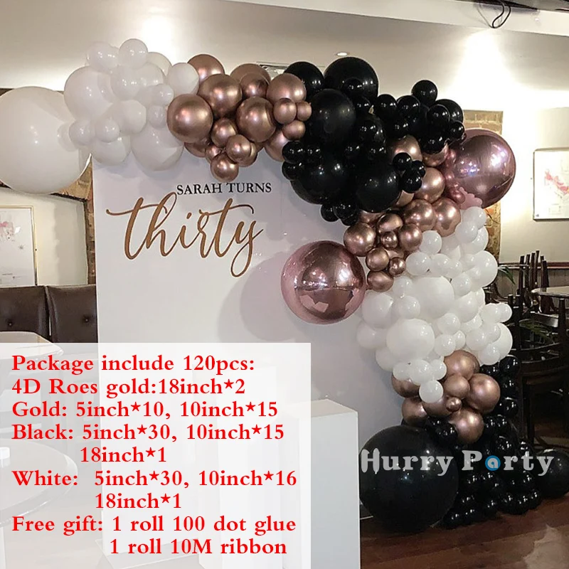 134 шт мальчик счастливый день рождения украшение серебряная фольга Воздушные