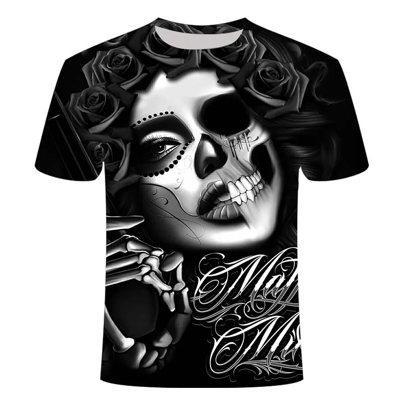 

2020 summer fashion t-shirt men's casual hip-hop short-sleeved round neck cotton ladies t-shirt beauty pattern retro t-shirt