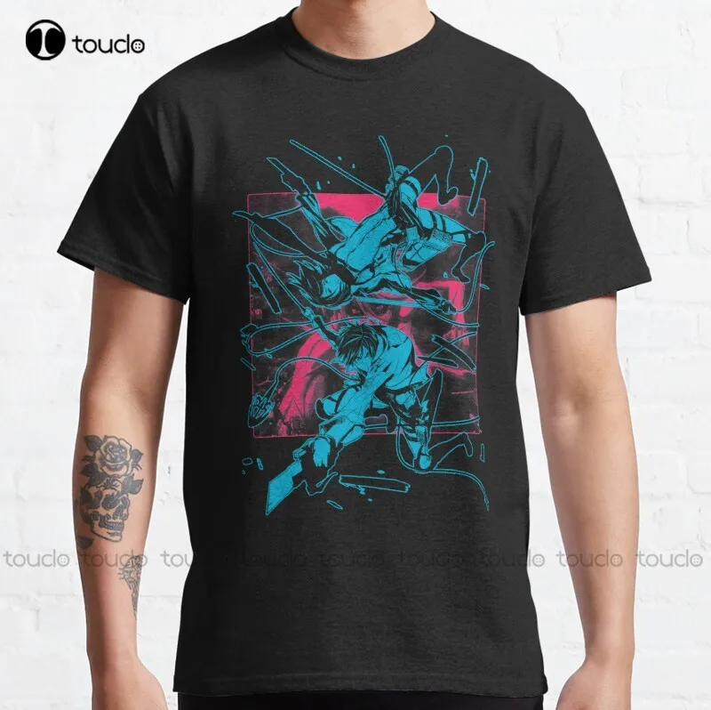 

New Eren / Mikasa's (Light) Classic T-Shirt Black Tshirt Men s-5xl