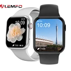 Умные часы LEMFO DT100 Plus, Смарт-часы 2021 лучше, чем IWO W26, Смарт-часы с Bluetooth звонками для мужчин и женщин, 1,75 дюйма 320*385 динамический циферблат