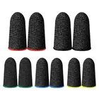 Рукав для пальцев для игр PUBG, дышащий нескользящий чехол на кончики пальцев, с защитой от пота, для мобильных игр