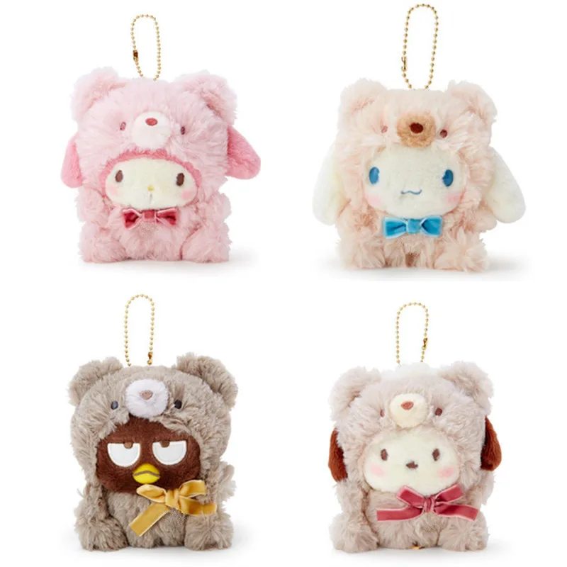 LLavero de peluche de demonio para vestido de graduaci&oacute;n, llaveros de Anime Kawaii, regalo para mujeres y ni&ntilde;as, color negro-0