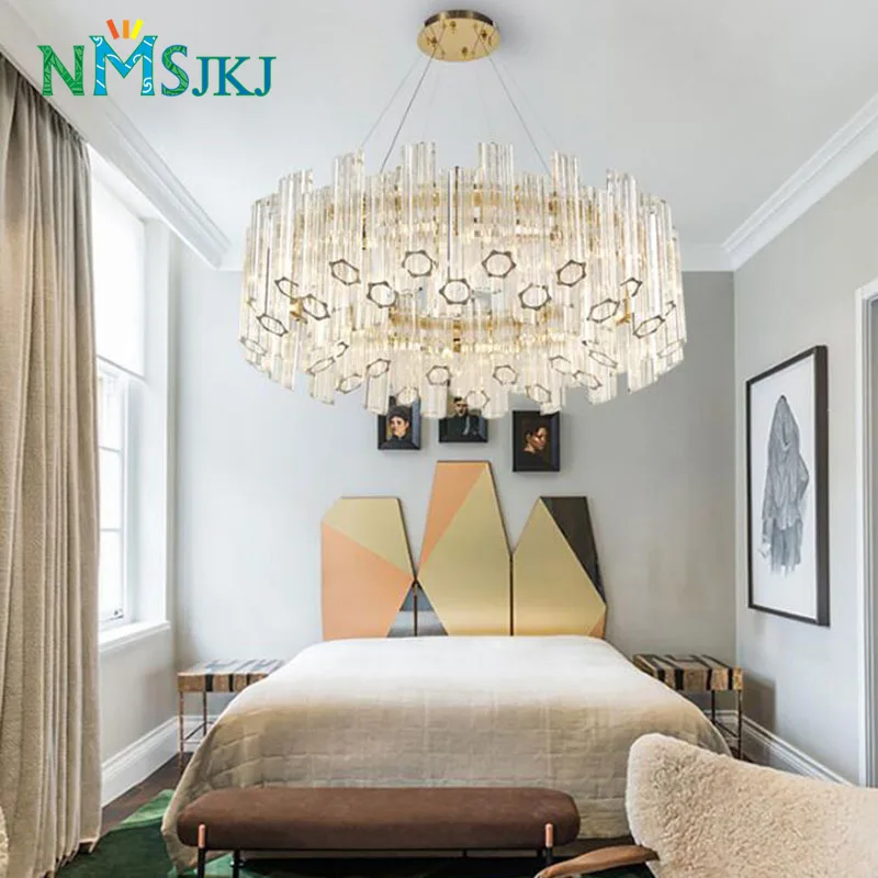 Роскошная люстра из сливового стекла современный подвесной светильник