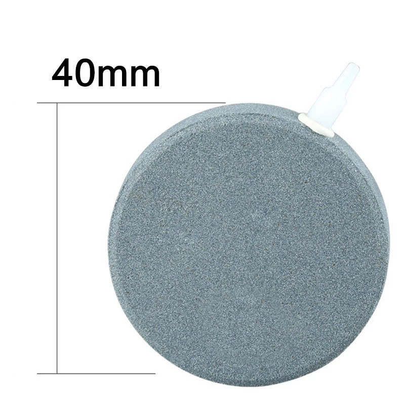 Аэратор для аквариума 40 мм воздушный пузырьковый каменный диск гидропонная