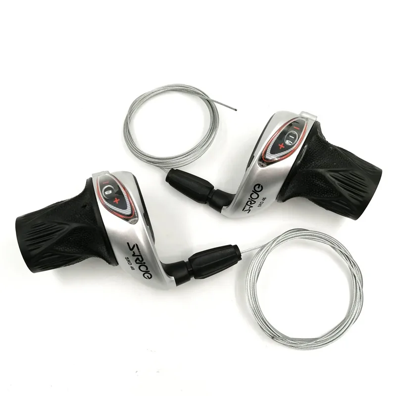 3x8 24 Speed S-RIDE SRD46 SIS велосипедный переключатель 3x8 скоростной рычаг переключения передач RevoShift 24 скорости MTB горный велосипед складной велосипедный переключатель RS41 RS47 - Цвет: 3x8 24 Speed