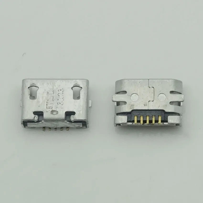 Разъем зарядки micro usb jack порт для Nokia 207 208 220 Dual SIM 230 Asha 500 503 710 Lumia на 10 штук.
