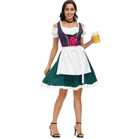 german austrian dirndl dress traditional oktoberfest beer wench costume