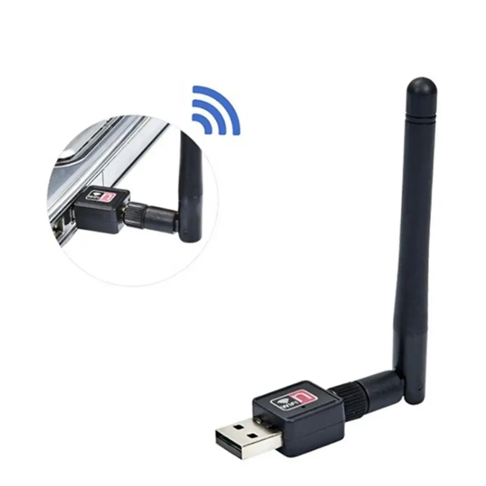 

150Mbps Mini USB Wireless Adapter Network LAN Card Antenna Net WiFi Receiver
