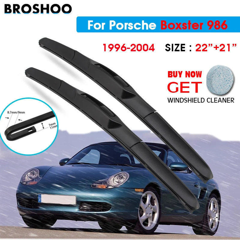 Автомобильный стеклоочиститель для Porsche Boxster 986 22 &quot+ 21&quot 1996-2004 стеклоочистители