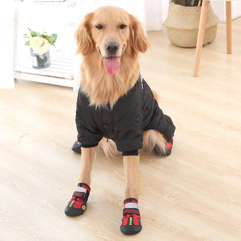 Популярный новый дизайн 4 шт. обувь для домашних животных уличная спортивная