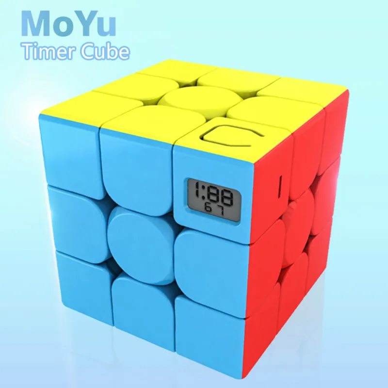 Moyu 3x3x3 Meilong магический куб с таймером Cubing класс профессиональный конкурс скорость