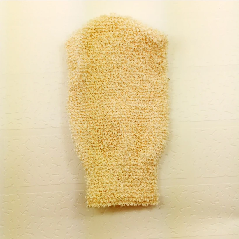 Массажные перчатки FEIXIANG из натуральной люфы для ванны массажер тела щетина щетка