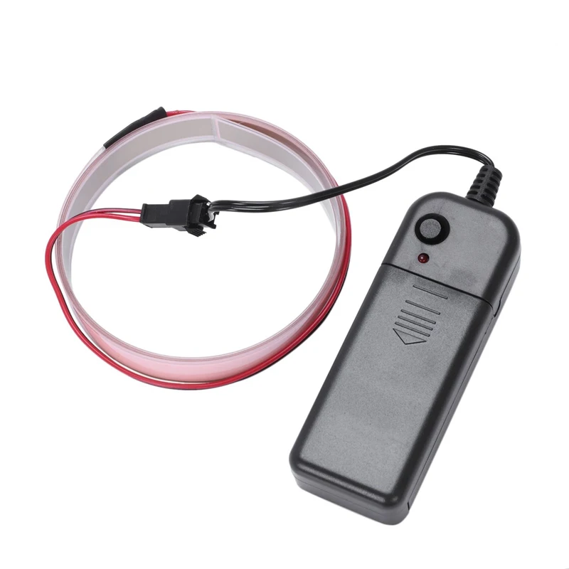 Промо акция! 1 м неоновый провод EL кабель светодиодный светильник с батарейным