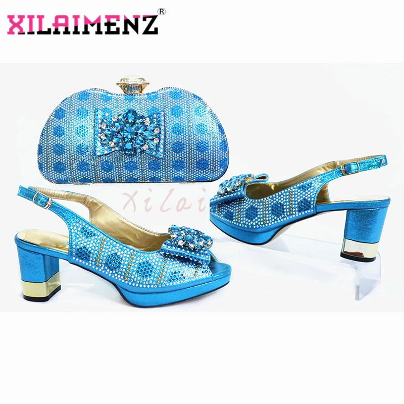 Новейшая итальянская женская обувь и сумка в комплекте Женская африканском